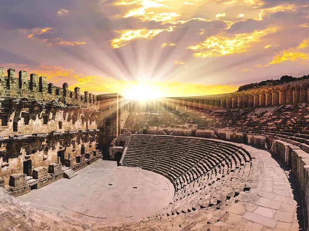 perge aspendos side tour